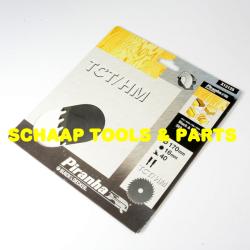 Cirkelzaagblad 170x16 mm HM 40 tanden | X13125